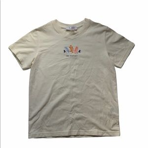 NWT Storm & Marie Better Tee floral “be better”